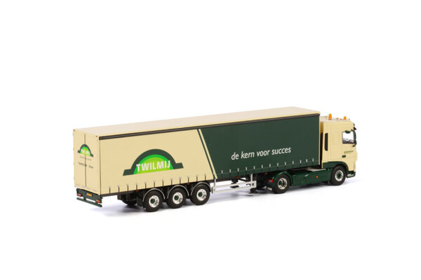 Daf DAF XF Euro 6 SC 4x2 + Curtainside Semitrailer 3 axle 'Hooijer - Twilmij' - 1:50 - WSI Models