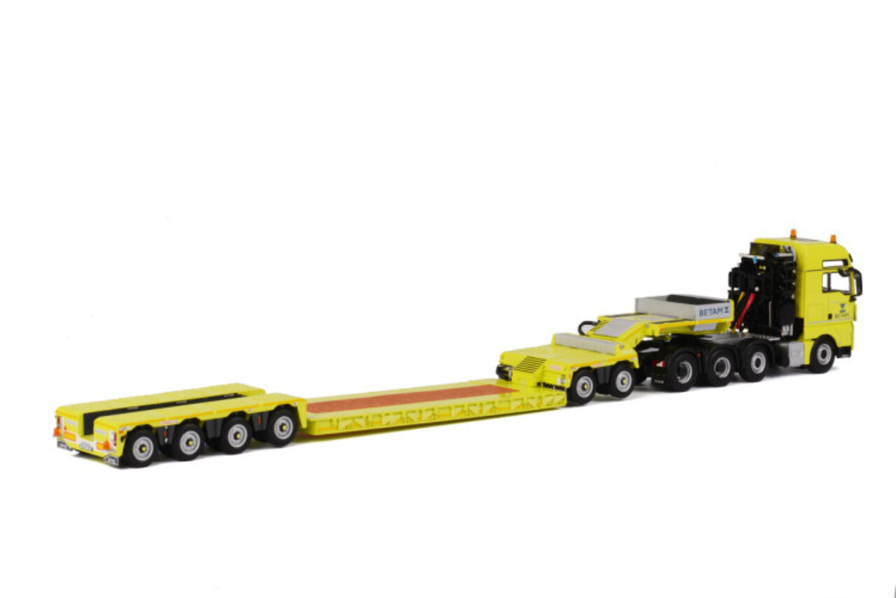 MAN MAN TGX XLX 8x4 + Low Loader Pendel X 'Betam' - 1:50 - WSI Models