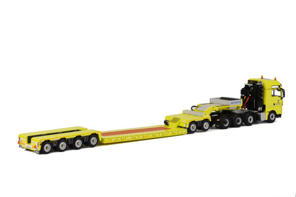 MAN MAN TGX XLX 8x4 + Low Loader Pendel X 'Betam' - 1:50 - WSI Models