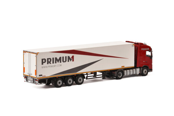 Volvo Volvo FH4 Globetrotter 4x2 + Reefer Trailer Carrier 3 axle 'Primum' - 1:50 - WSI Models Volvo Volvo FH4 Globetrotter 4x2 + Reefer Trailer Carrier 3 axle 'Primum' - 1:50 - WSI Models
