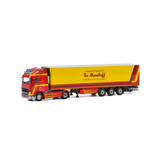 Volvo Volvo FH4 Globetrotter XL 4x2 + Reefer  Semitrailer 3 axle 'Ton Brandhoff' - 1:50 - WSI Models