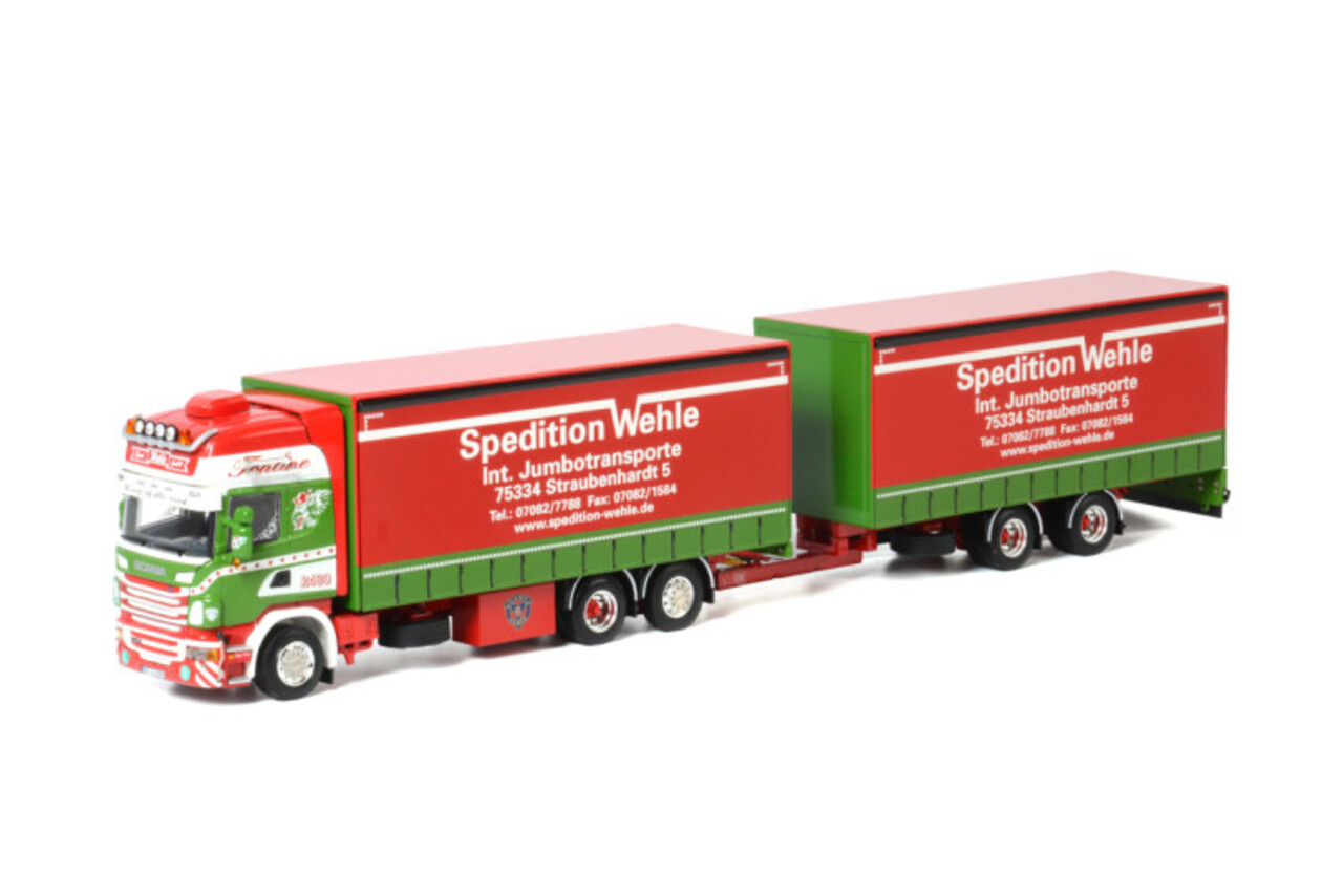 Scania Scania R6 Topline 6x2 'Wehle' - 1:50 - WSI Models Scania Scania R6 Topline 6x2 'Wehle' - 1:50 - WSI Models