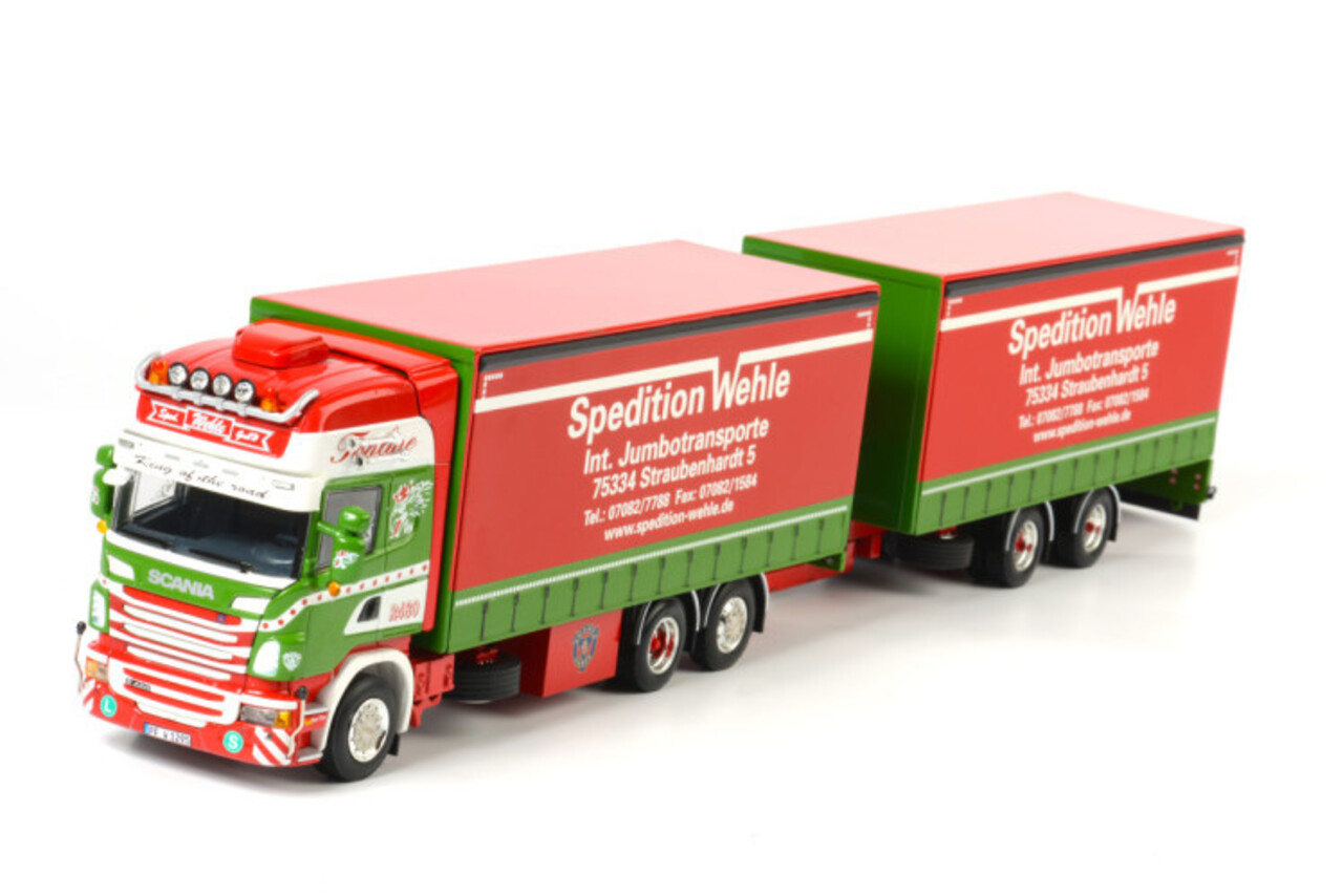 Scania Scania R6 Topline 6x2 'Wehle' - 1:50 - WSI Models Scania Scania R6 Topline 6x2 'Wehle' - 1:50 - WSI Models
