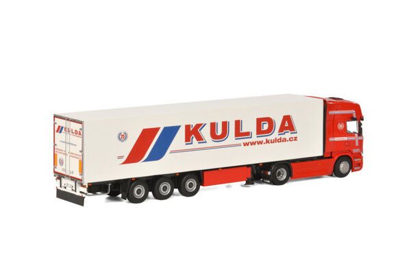 Scania Scania R Streamline Topline 4x2 + Reefer Trailer 3 axle 'Zdenek Kulda s.r.o.' - 1:50 - WSI Models