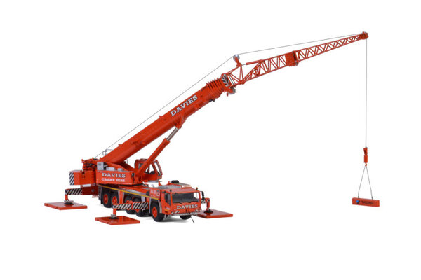 Tadano Faun Tadano Faun ATF 220G-5 Euro 4 'Davies Crane Hire' - 1:50 - WSI Models Tadano Faun Tadano Faun ATF 220G-5 Euro 4 'Davies Crane Hire' - 1:50 - WSI Models