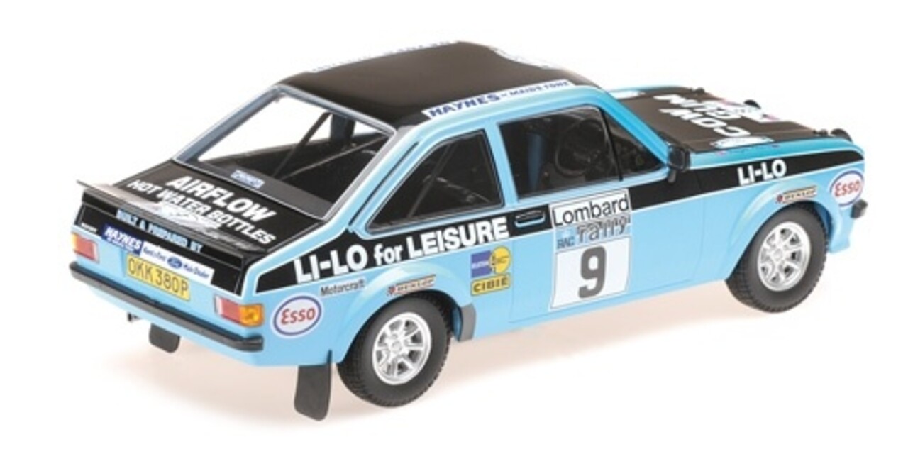 Ford Ford Escort RS 1800 LI-LO Equipe Esso #9 Lombard RAC Rally 1978 - 1:18 - Minichamps Ford Ford Escort RS 1800 LI-LO Equipe Esso #9 Lombard RAC Rally 1978 - 1:18 - Minichamps