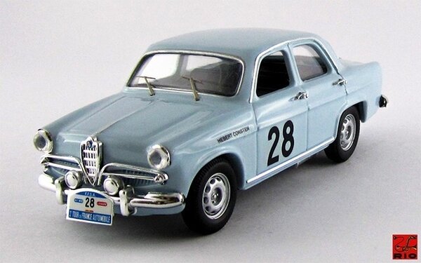 Alfa Romeo Alfa Romeo Giulietta TI #28 Tour de France Car 1958 - 1:43 - Rio Alfa Romeo Alfa Romeo Giulietta TI #28 Tour de France Car 1958 - 1:43 - Rio