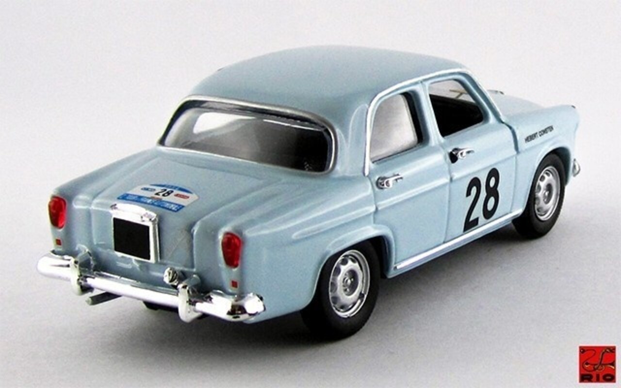 Alfa Romeo Alfa Romeo Giulietta TI #28 Tour de France Car 1958 - 1:43 - Rio Alfa Romeo Alfa Romeo Giulietta TI #28 Tour de France Car 1958 - 1:43 - Rio