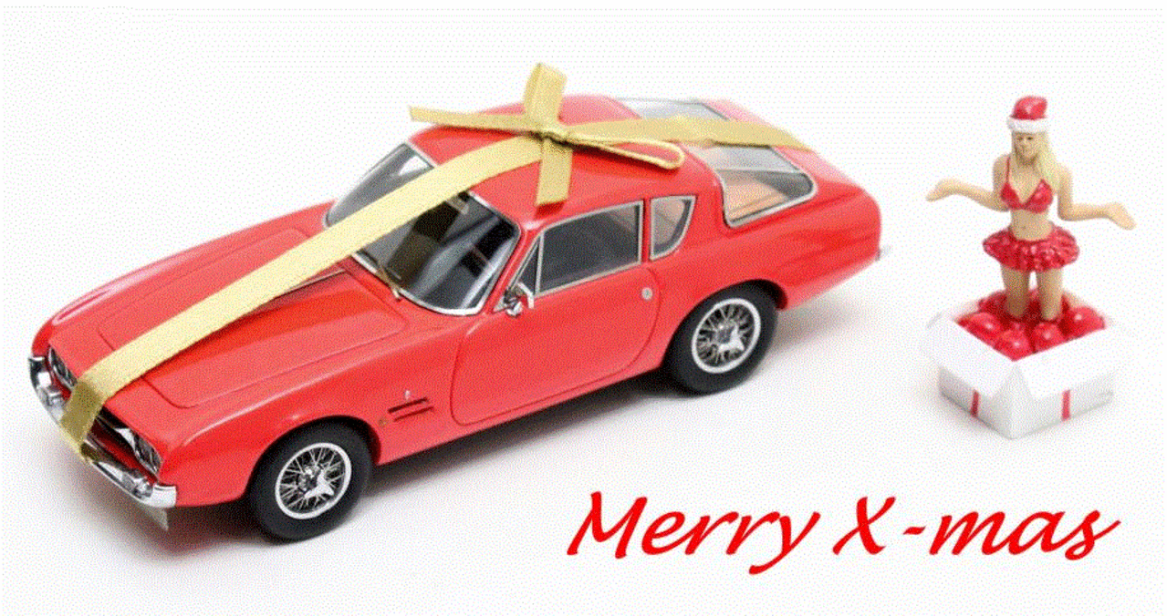 Ghia Ghia 230S Coupe 1963 Red X-Mas Edition - 1:43 - Matrix Scale Models Ghia Ghia 230S Coupe 1963 Red X-Mas Edition - 1:43 - Matrix Scale Models