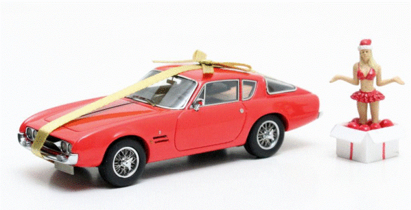 Ghia Ghia 230S Coupe 1963 Red X-Mas Edition - 1:43 - Matrix Scale Models Ghia Ghia 230S Coupe 1963 Red X-Mas Edition - 1:43 - Matrix Scale Models
