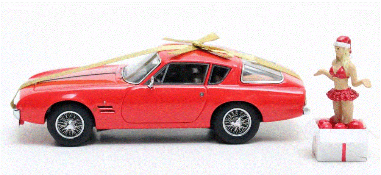 Ghia Ghia 230S Coupe 1963 Red X-Mas Edition - 1:43 - Matrix Scale Models Ghia Ghia 230S Coupe 1963 Red X-Mas Edition - 1:43 - Matrix Scale Models
