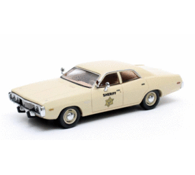 Dodge Dodge Coronet 4 Door 1973 Monterey Sheriff - 1:43 - Matrix Scale Models Dodge Dodge Coronet 4 Door 1973 Monterey Sheriff - 1:43 - Matrix Scale Models