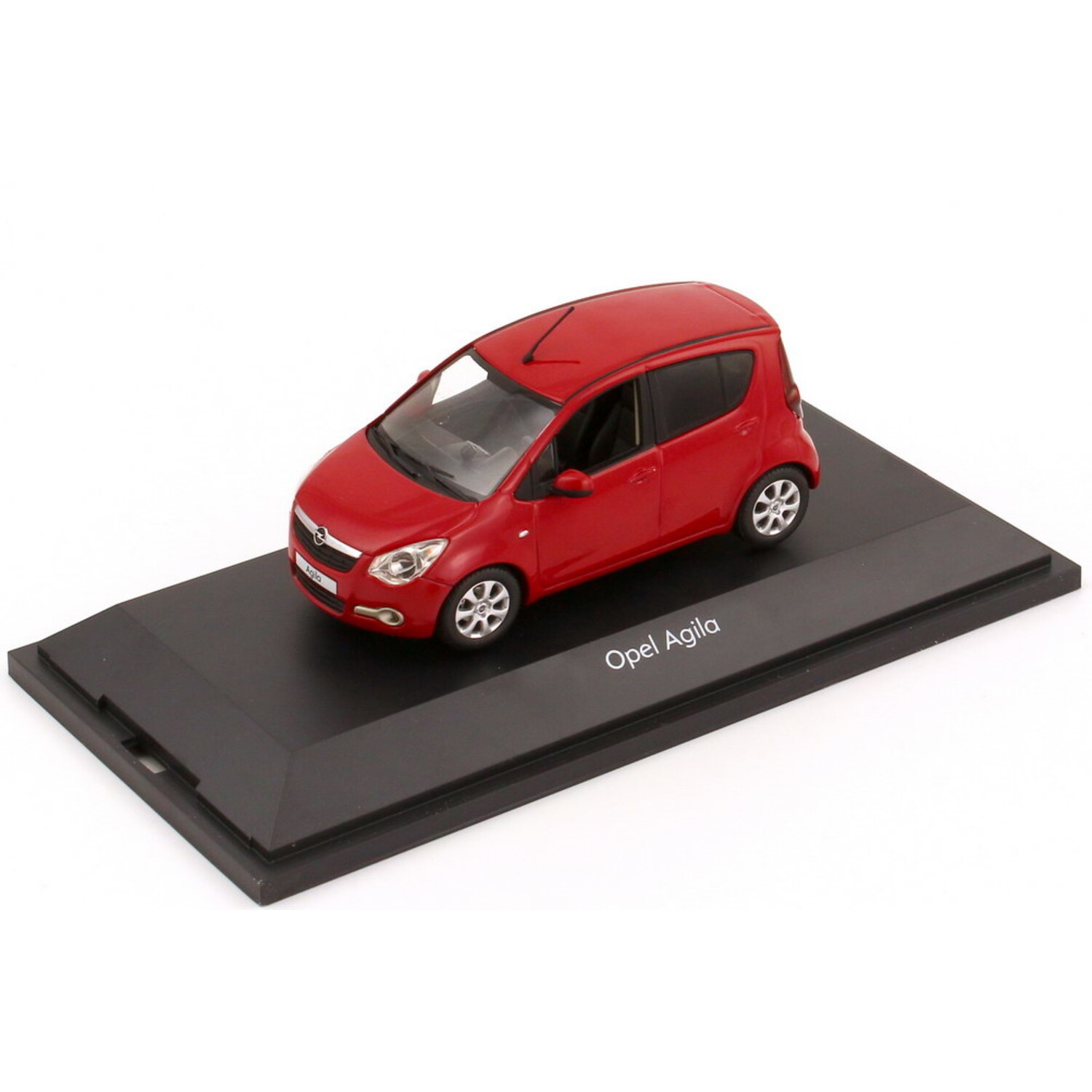 Diecast model cars Opel Agila 1/43 Schuco black 