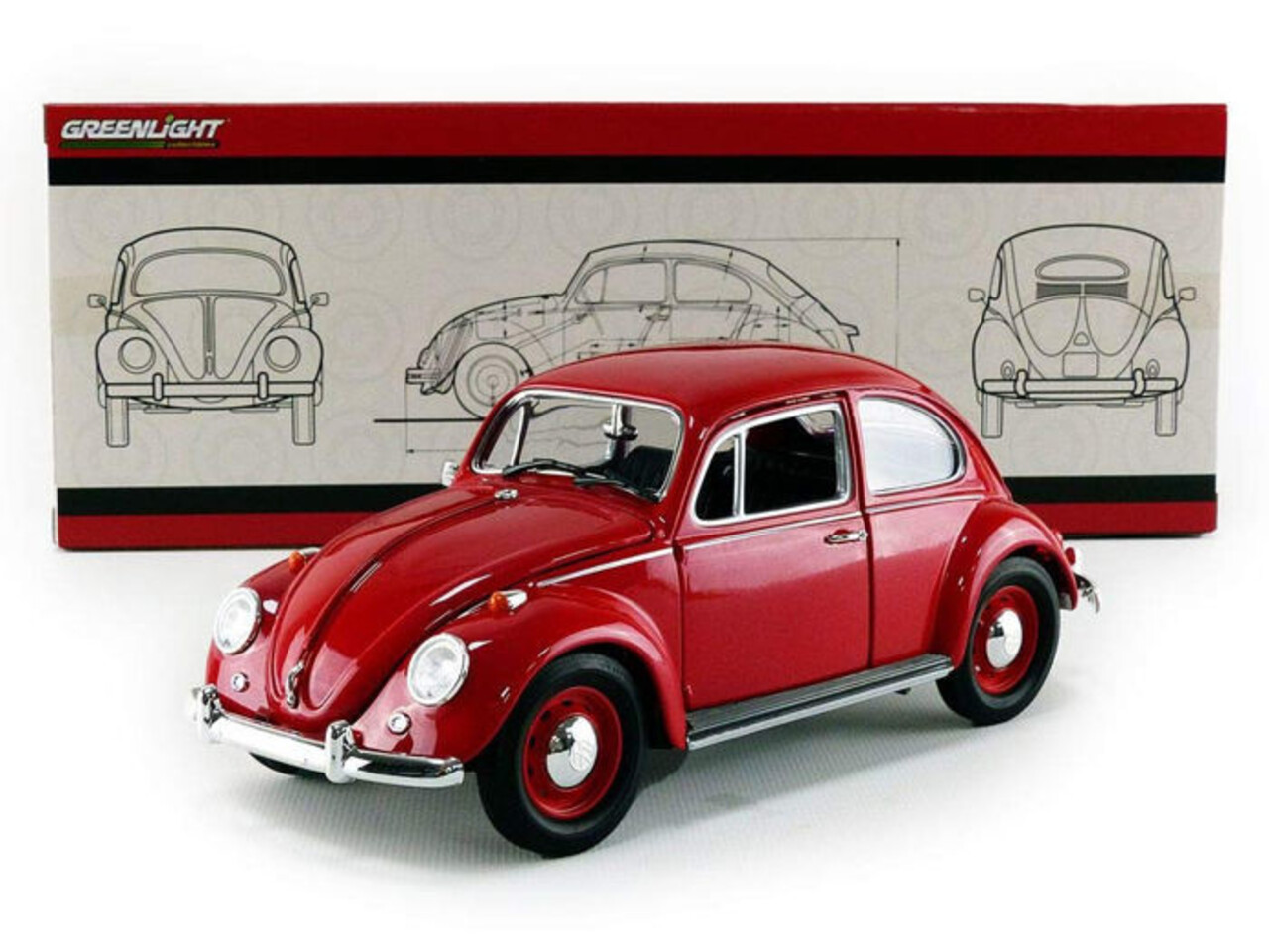 Volkswagen Volkswagen Beetle 1967 (Right-Hand Drive) - 1:18 - Greenlight