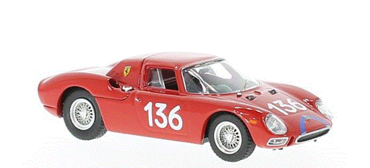 Ferrari Ferrari 250 LM RHD #136 Targa Florio 1965 - 1:43 - Best Model Ferrari Ferrari 250 LM RHD #136 Targa Florio 1965 - 1:43 - Best Model