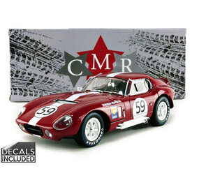 Shelby Shelby Cobra Daytona Coupe #59 24h Le Mans 1965 - 1:18 - CMR Classic Model Replicars Shelby Shelby Cobra Daytona Coupe #59 24h Le Mans 1965 - 1:18 - CMR Classic Model Replicars