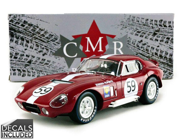 Shelby Shelby Cobra Daytona Coupe #59 24h Le Mans 1965 - 1:18 - CMR Classic Model Replicars Shelby Shelby Cobra Daytona Coupe #59 24h Le Mans 1965 - 1:18 - CMR Classic Model Replicars