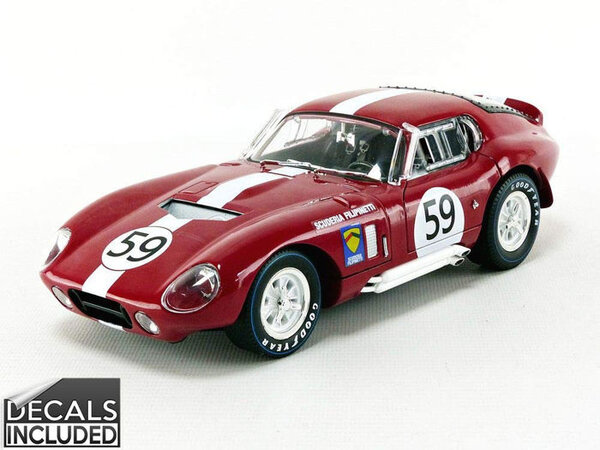 Shelby Shelby Cobra Daytona Coupe #59 24h Le Mans 1965 - 1:18 - CMR Classic Model Replicars Shelby Shelby Cobra Daytona Coupe #59 24h Le Mans 1965 - 1:18 - CMR Classic Model Replicars
