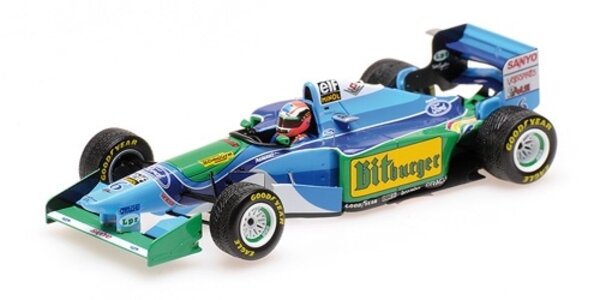 Formule 1 Benetton Ford B194 J. Herbert Japanese GP 1994 - 1:43 - Minichamps Formule 1 Benetton Ford B194 J. Herbert Japanese GP 1994 - 1:43 - Minichamps