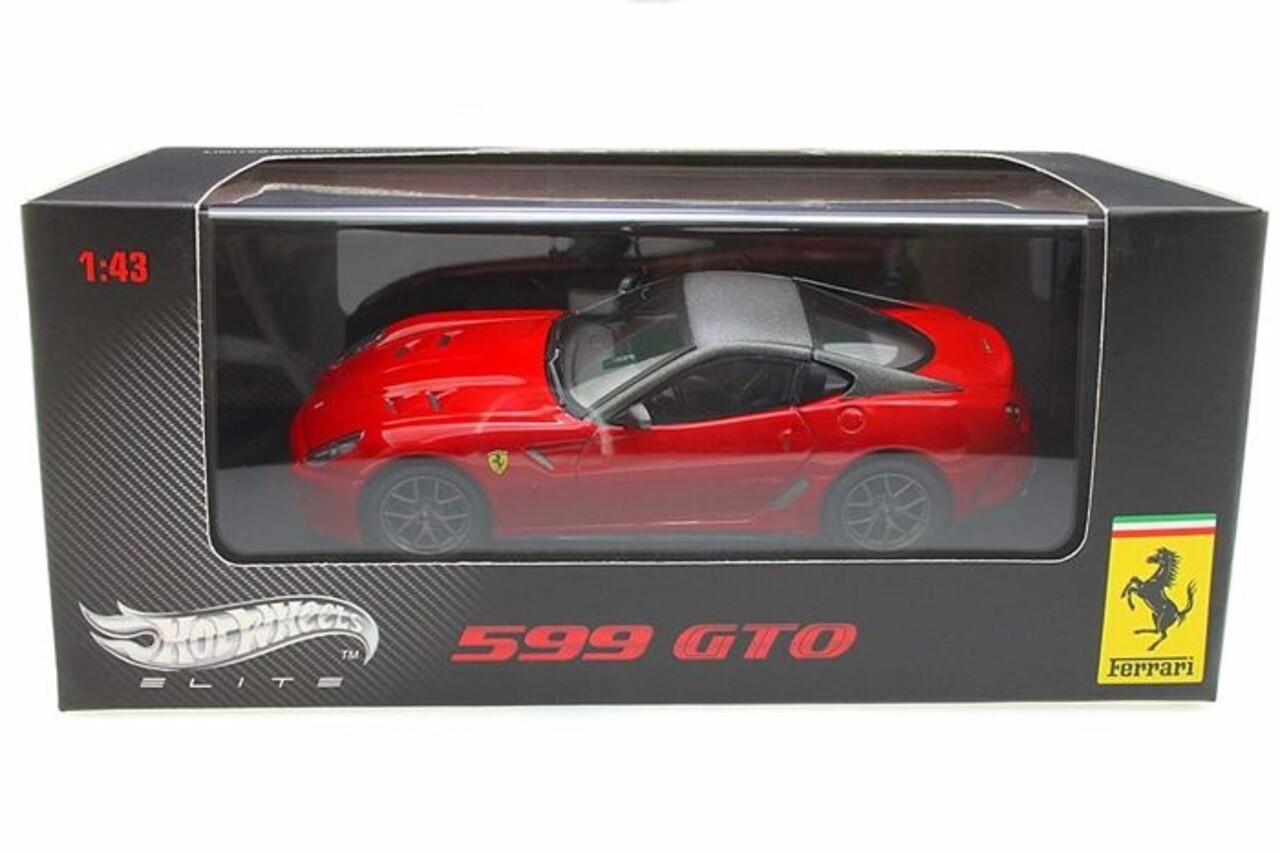 Ferrari Ferrari 599 GTO - 1:43 - Hot Wheels Elite Ferrari Ferrari 599 GTO - 1:43 - Hot Wheels Elite