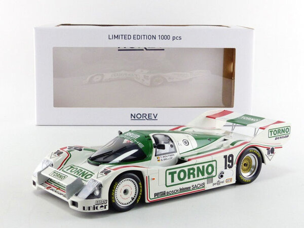 Porsche Porsche 962 C #19 3rd Place 1000km Mugello 1985 - 1:18 - Norev