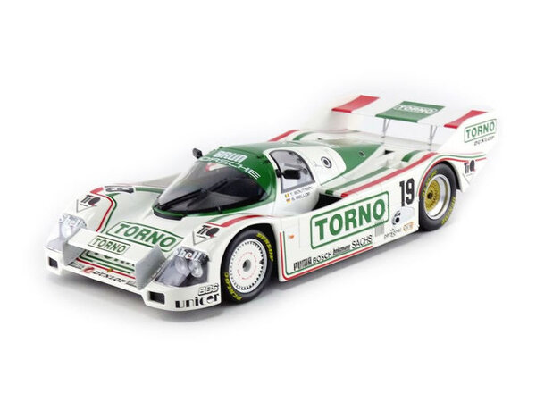 Porsche Porsche 962 C #19 3rd Place 1000km Mugello 1985 - 1:18 - Norev