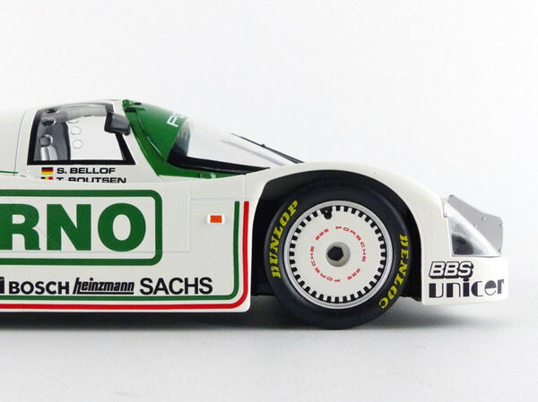 Porsche Porsche 962 C #19 3rd Place 1000km Mugello 1985 - 1:18 - Norev