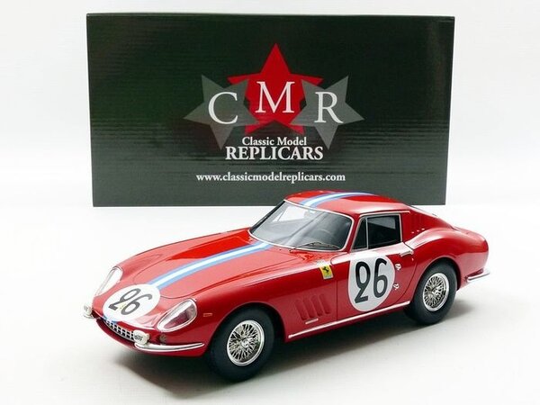 Ferrari Ferrari 275 GTB #26 Le Mans 1966 - 1:18 - CMR Classic Model Replicars
