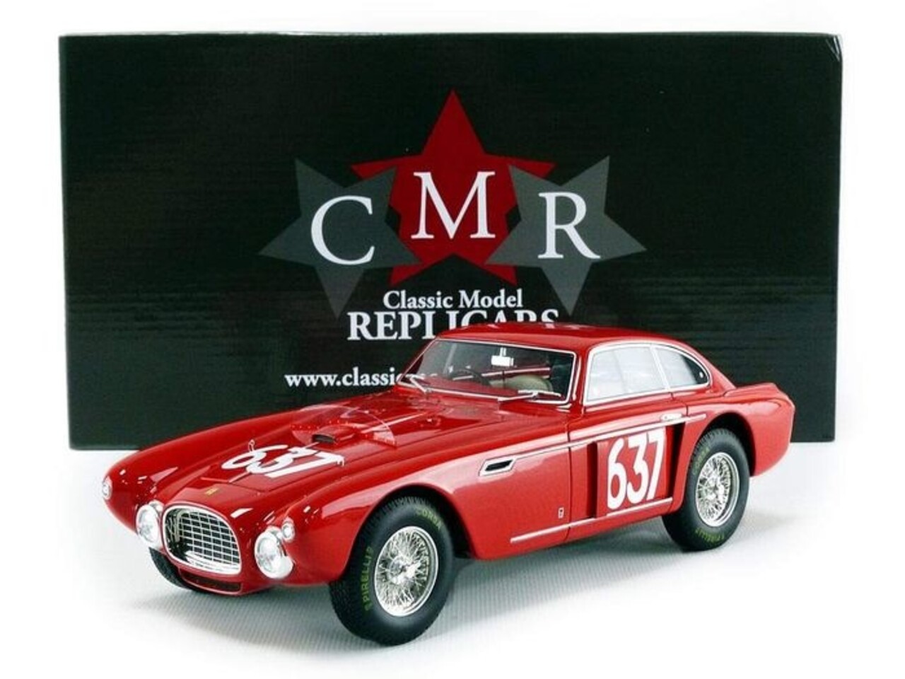 Ferrari Ferrari 340 Berlinetta Mexico #637 Mille Miglia 1952 - 1:18 - CMR Classic Model Replicars