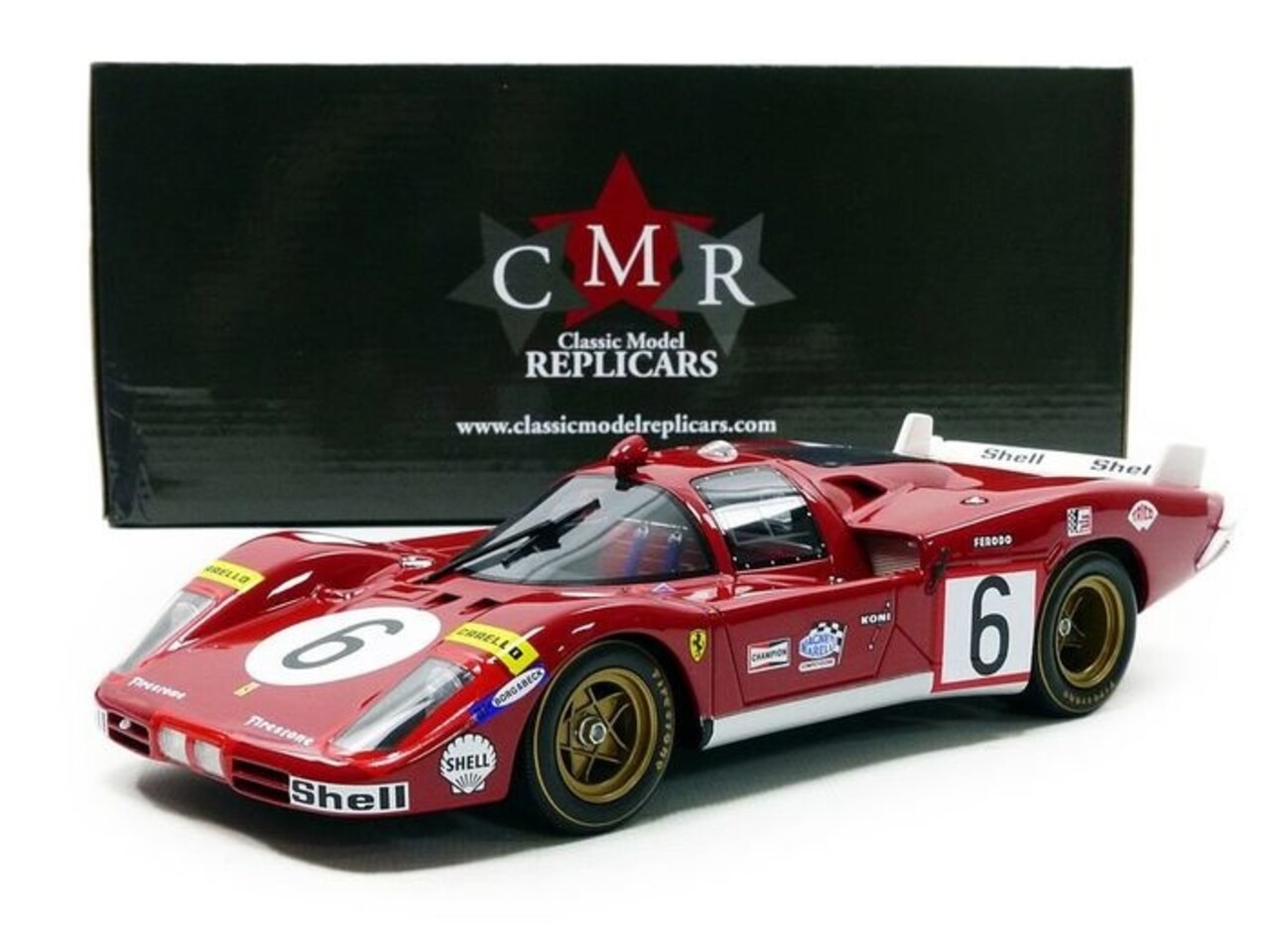Ferrari Ferrari 512S #6 LM 1970 - 1:18 - CMR Classic Model Replicars Ferrari Ferrari 512S #6 LM 1970 - 1:18 - CMR Classic Model Replicars