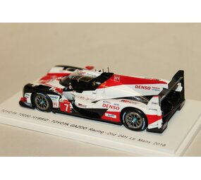 Toyota Toyota TS050 Hybrid #7 Toyota Gazoo Racing 2nd 24h Le Mans 2018 - 1:43 - Spark Toyota Toyota TS050 Hybrid #7 Toyota Gazoo Racing 2nd 24h Le Mans 2018 - 1:43 - Spark