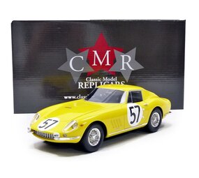 Ferrari Ferrari 275 GTB #57 Le Mans 1966 - 1:18 - CMR Classic Model Replicars Ferrari Ferrari 275 GTB #57 Le Mans 1966 - 1:18 - CMR Classic Model Replicars