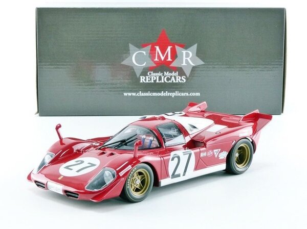 Ferrari Ferrari 512 S #27 24h Daytona 1970 - 1:18 - CMR Classic Model Replicars
