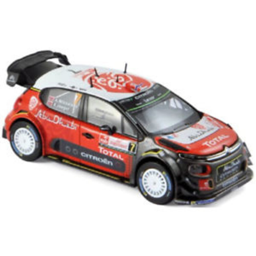 Citroen Citroen C 3 WRC Abu Dhabi #7 Rallye Poland 2017 - 1:43 - Norev Citroen Citroen C 3 WRC Abu Dhabi #7 Rallye Poland 2017 - 1:43 - Norev