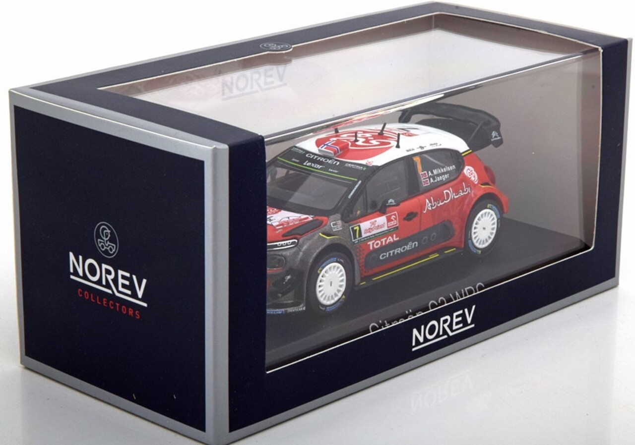 Citroen Citroen C 3 WRC Abu Dhabi #7 Rallye Poland 2017 - 1:43 - Norev Citroen Citroen C 3 WRC Abu Dhabi #7 Rallye Poland 2017 - 1:43 - Norev