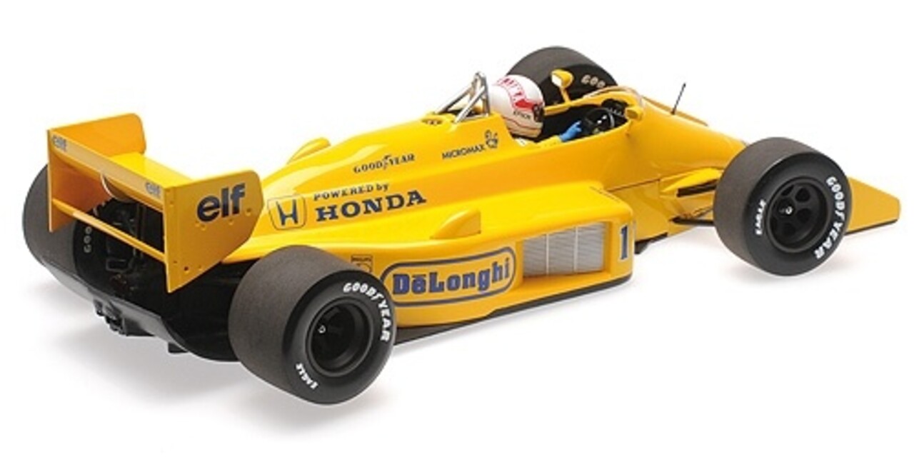 Formule 1 Lotus Honda 99T #11 Monaco GP 1987 - 1:18 - Minichamps Formule 1 Lotus Honda 99T #11 Monaco GP 1987 - 1:18 - Minichamps