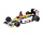 Williams Honda FW11 K. Rosberg riding on Piquet German GP '86 - 1:43 - Minichamps