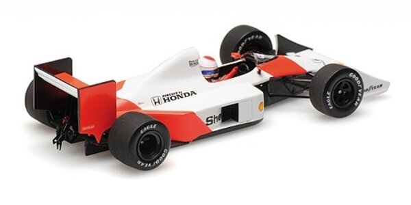Formule 1 McLaren Honda MP4/4B Test Car E. Pirro 1988 - 1:43 - Minichamps Formule 1 McLaren Honda MP4/4B Test Car E. Pirro 1988 - 1:43 - Minichamps