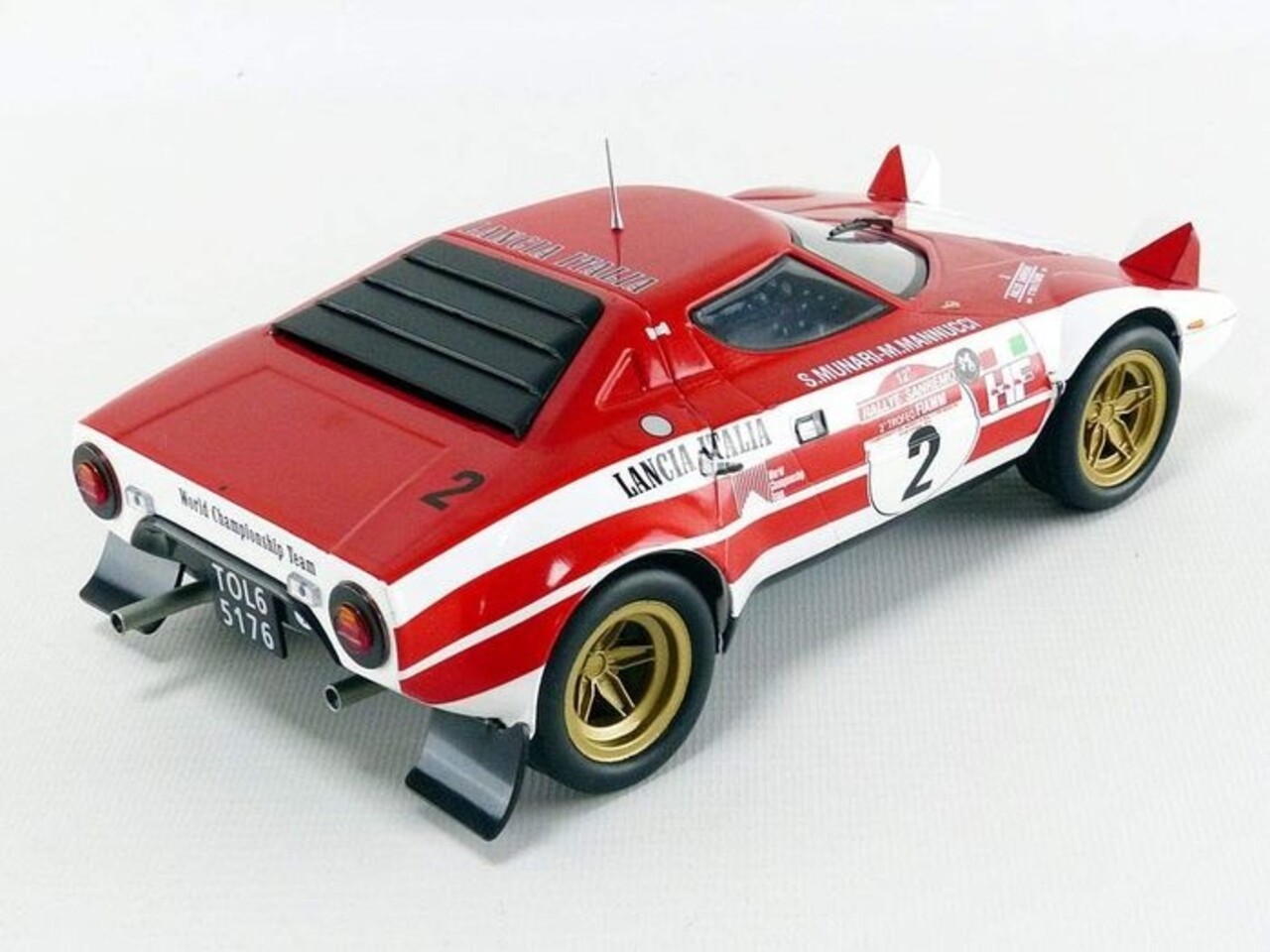 Lancia Lancia Stratos #2 Winner Rallye Sanremo 1974 - 1:18 - Triple 9 Collection Lancia Lancia Stratos #2 Winner Rallye Sanremo 1974 - 1:18 - Triple 9 Collection