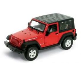 Jeep Jeep Wrangler Rubicon closed soft top 2007 - 1:24 - Welly
