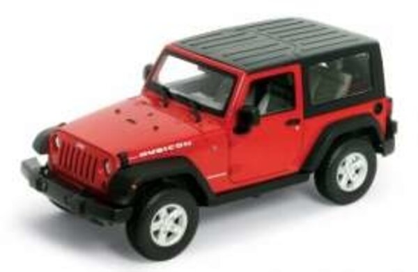 Jeep Jeep Wrangler Rubicon closed soft top 2007 - 1:24 - Welly