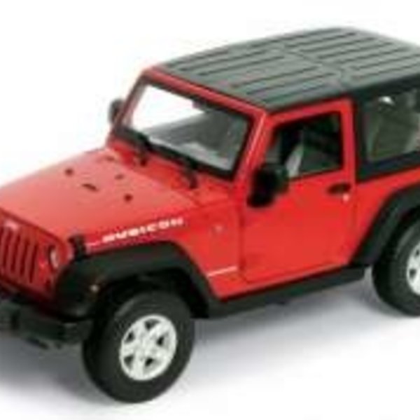 Jeep Wrangler Rubicon closed soft top 2007 - 1:24 - Welly