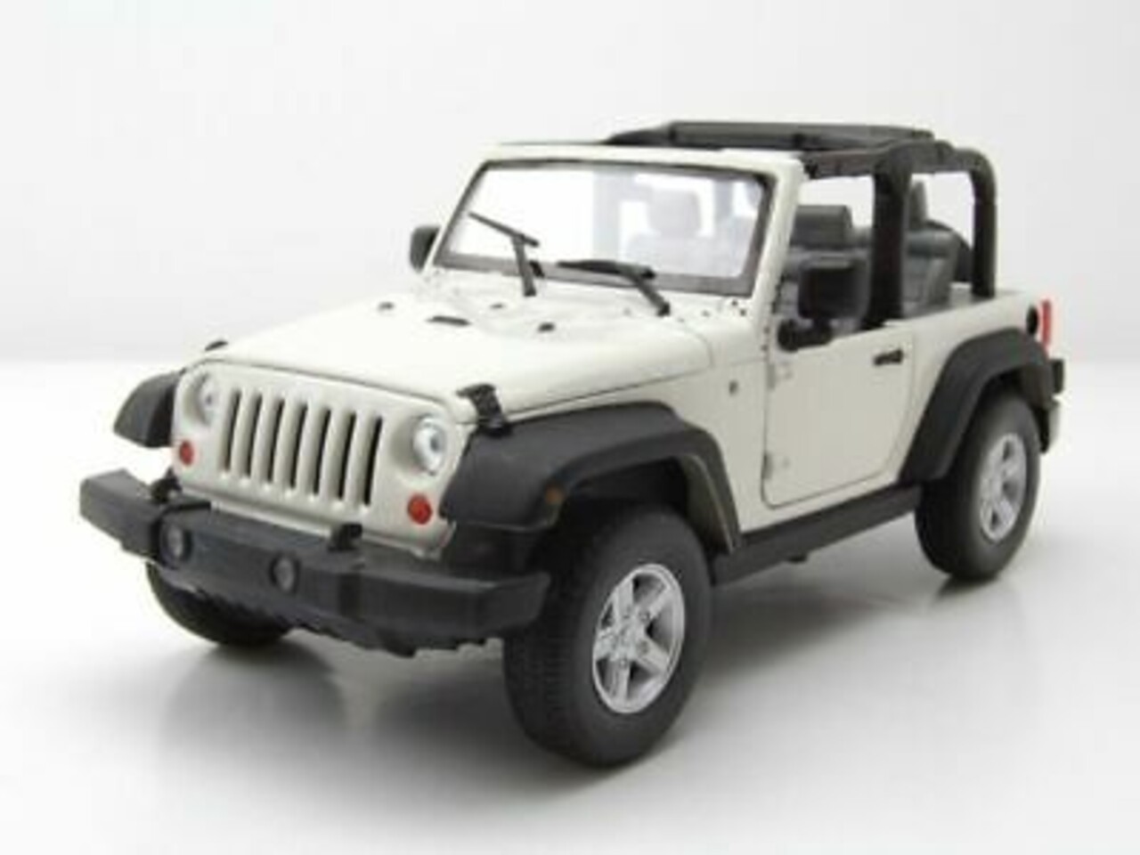 Jeep Jeep Wrangler Rubicon  open roof 2007 - 1:24 - Welly