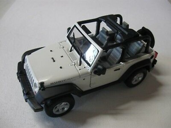 Jeep Jeep Wrangler Rubicon  open roof 2007 - 1:24 - Welly