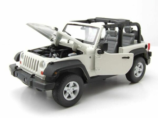 Jeep Jeep Wrangler Rubicon  open roof 2007 - 1:24 - Welly