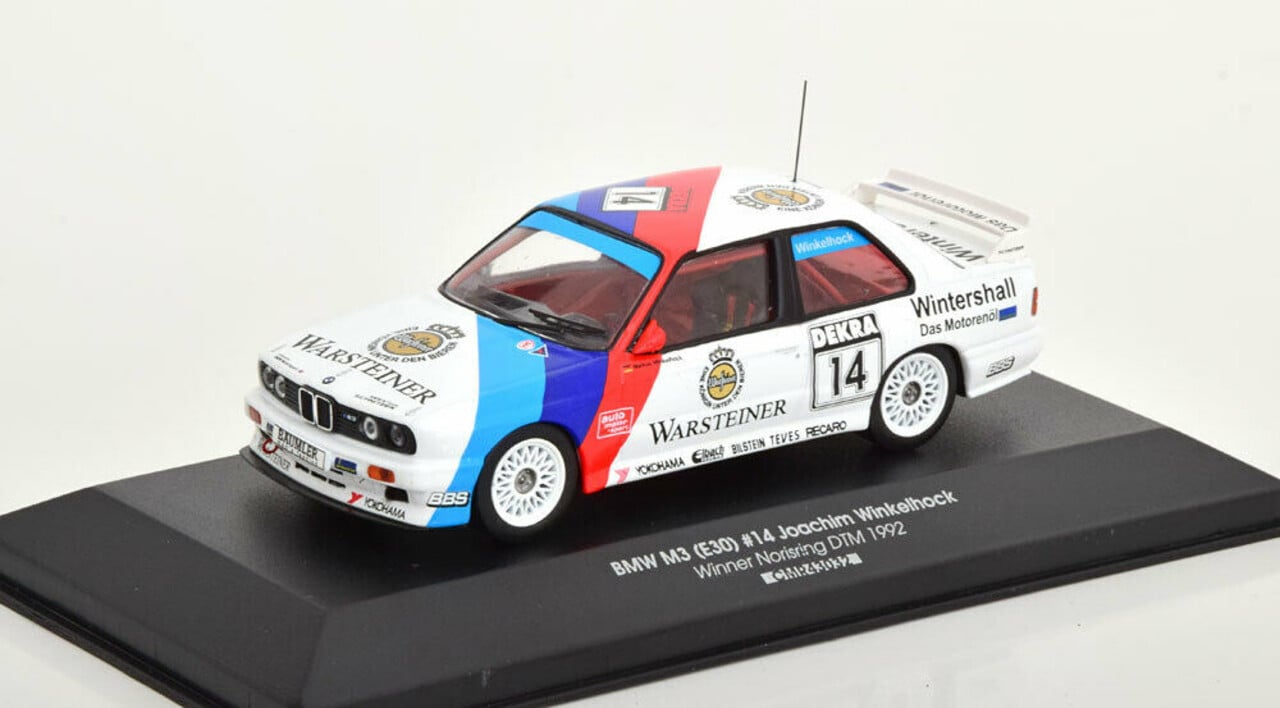 BMW BMW M3 (E30) #14 Winner Norisring DTM 1992 - 1:43 - CMR Classic Model Replicars BMW BMW M3 (E30) #14 Winner Norisring DTM 1992 - 1:43 - CMR Classic Model Replicars