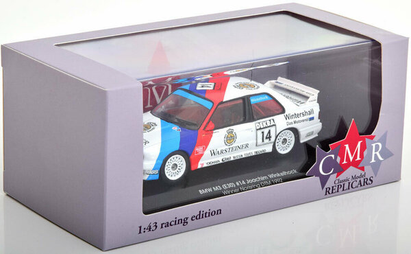 BMW BMW M3 (E30) #14 Winner Norisring DTM 1992 - 1:43 - CMR Classic Model Replicars BMW BMW M3 (E30) #14 Winner Norisring DTM 1992 - 1:43 - CMR Classic Model Replicars