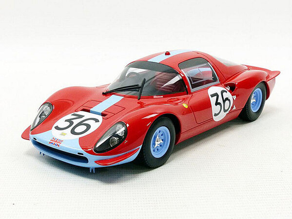 Ferrari Ferrari Dino 206 S Berlinetta #36 Le Mans 1966 - 1:18 - CMR Classic Model Replicars Ferrari Ferrari Dino 206 S Berlinetta #36 Le Mans 1966 - 1:18 - CMR Classic Model Replicars