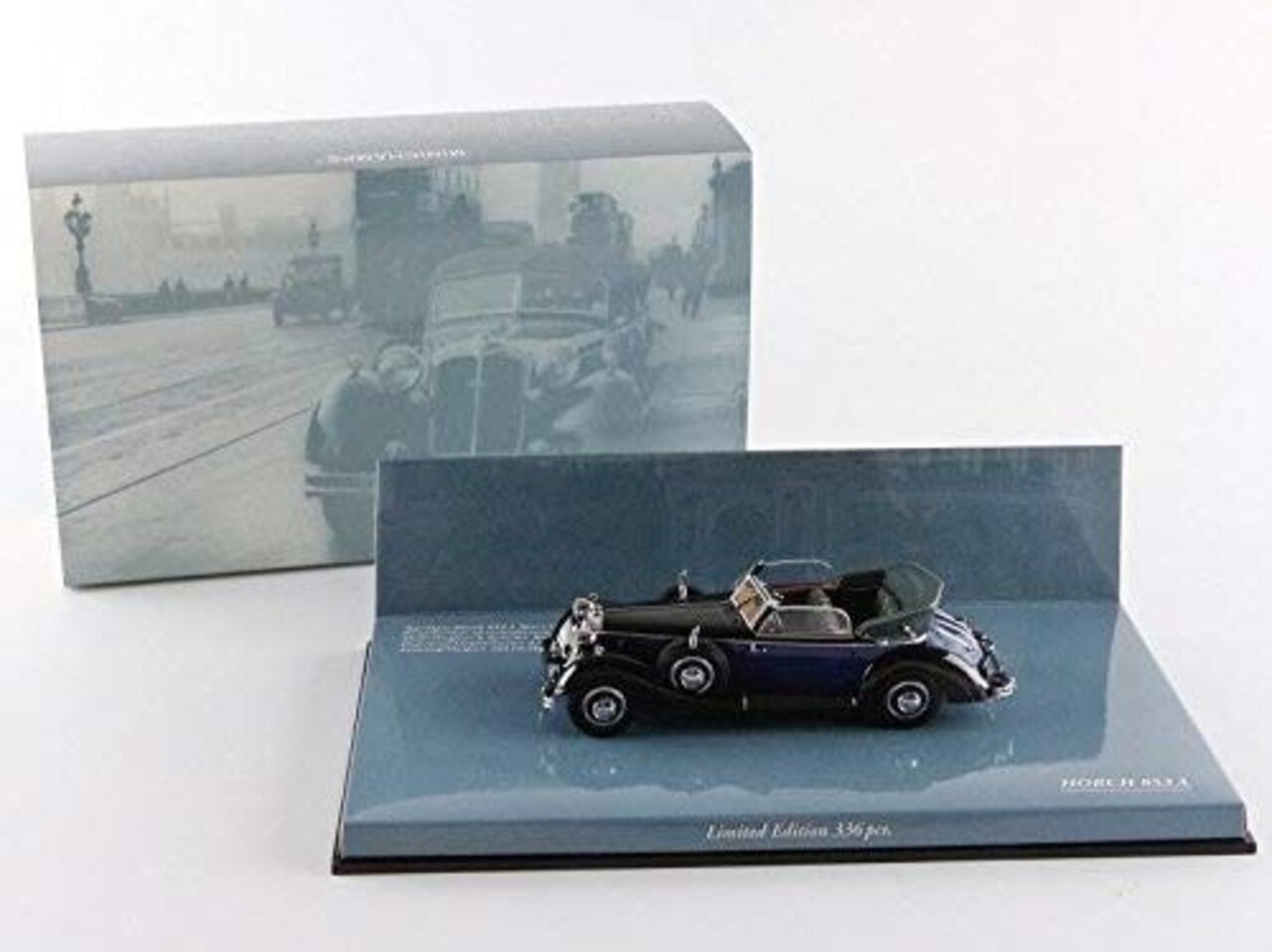 Horch Horch 853A Sport-Cabriolet 1938 - 1:43 - Minichamps Horch Horch 853A Sport-Cabriolet 1938 - 1:43 - Minichamps