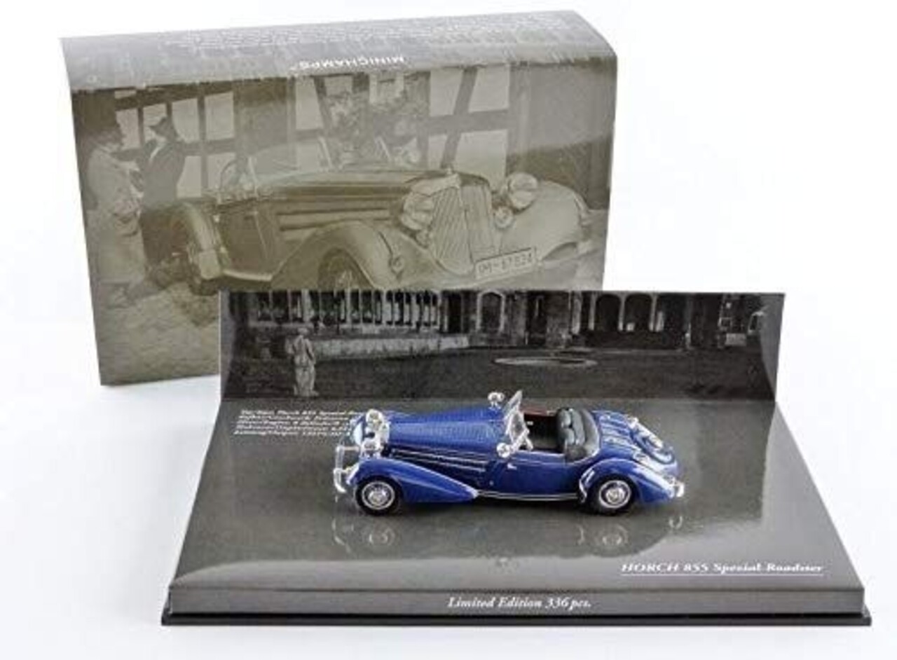 Horch Horch 855 Spezial-Roadster 1938 - 1:43 - Minichamps Horch Horch 855 Spezial-Roadster 1938 - 1:43 - Minichamps